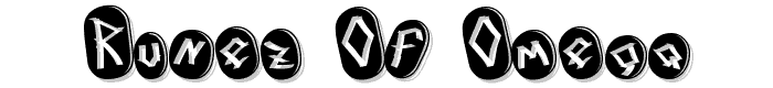 Runez of Omega font
